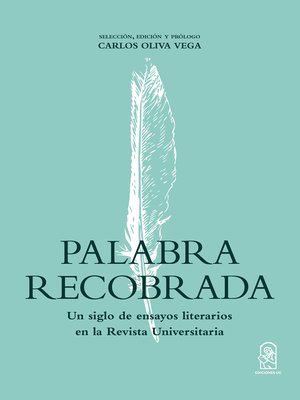 cover image of Palabra recobrada